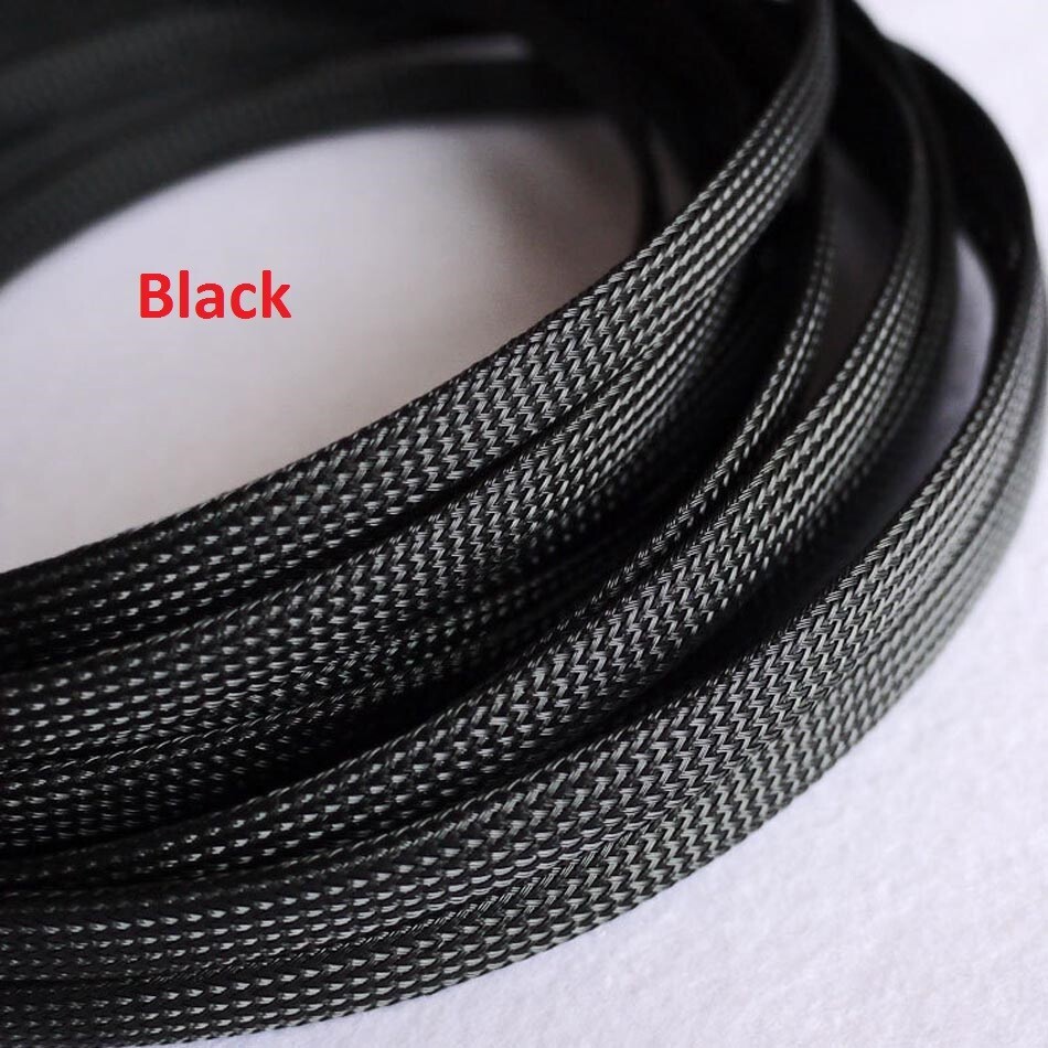 Various Sizes/Colors Braided Cable Sleeving Expandable Sheathing Cable Harness