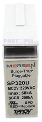 Mersen / Ferraz Shawmut SP320U Surge-Trap Pluggable, MCOV: 320VAC, Imax: 50kA