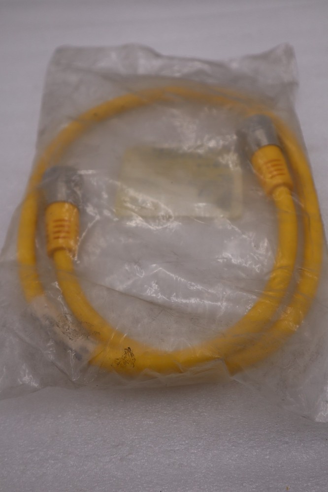 NEW TURCK RYM RKM 46-1M/ U-23083 DOUBLE ENDED CORDSET STOCK H720A