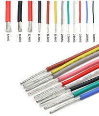 UL3239 Silicone Cable Flexible Wire 8-30 AWG 3 kV high-voltage cable All Colours