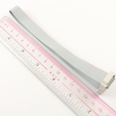 1Pcs 2.54mm Pitch 2x5Pin 10 Pin 10 Wire Extension IDC Flat Ribbon Cable L= 30CM