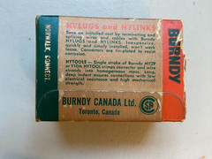 NOS Lot (63) Burndy Hylug YAV10-T21F 12-10 Wire Spade Crimp Connectors 8-10 Stud
