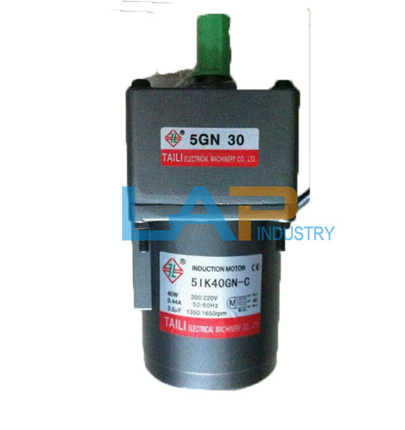 1pc NEW FOR Gear motor 5IK40GN-C 5GN30 40W 0.44A