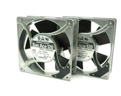 2 NEW SANYO DENKI 109S024UL AXIAL FAN 115V 50/60HZ