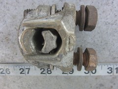 TPU 20625-A VTA3 Copper 350MCM-250 Two Split Bolt Connector, New