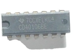 10PCS CD40106BE CMOS Hex Schmitt-Trigger Inverters New IC