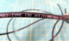 Encore Wire 6g Black Stranded Copper Wire – Approx. 11′