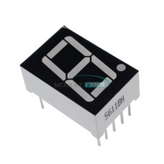 10PCS 0.56 inch 7 Segment Red LED Display 1 Digit Common Anode