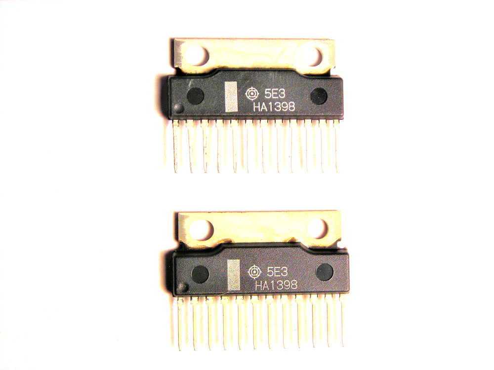 HA1398 “Original” Hitachi 12P SIP IC 2 pcs