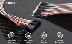 120pcs Breadboard Jumper Wires 20cm Wire Length Optional Dupont Cable Assorte…