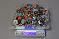 Vintage Soviet USSR Mixed Electronic Components Job Lot 250g Resistors Capacitor