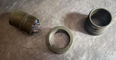 Amphenol Industrial 20-4P 4-257 Circular Connector Plug. NOS-SURPLUS