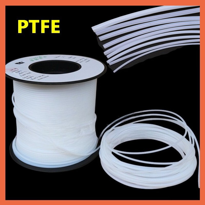 PTFE Tubing Pipe Hose ID 0.3mm-8.4mm OD 0.6mm-9mm Heat Resistant Translucent