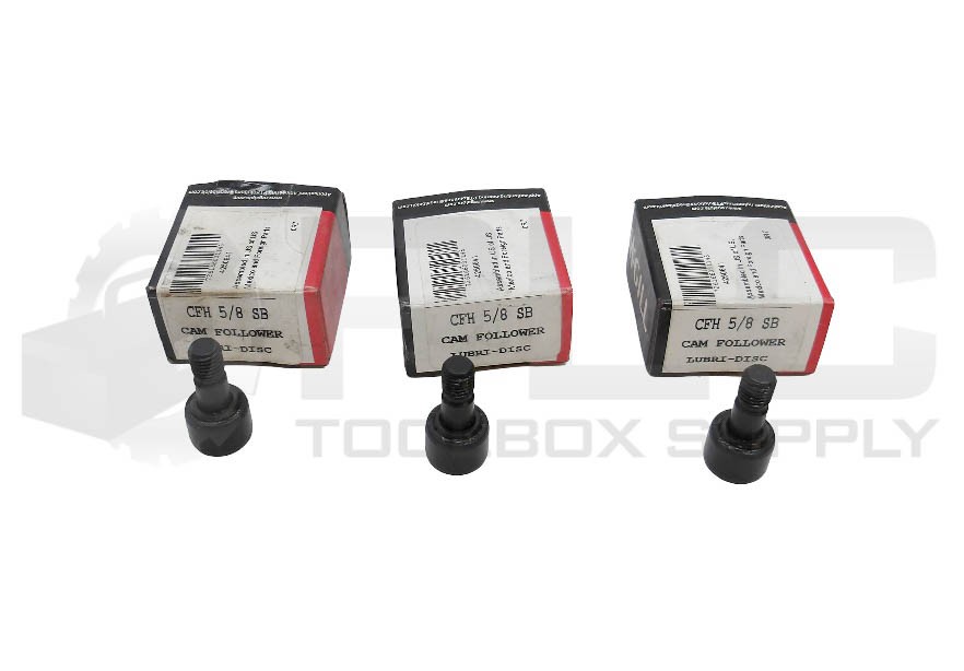 LOT OF 3 NEW MCGILL CFH 5/8 S CAM FOLLOWER 5/8″ *READ*