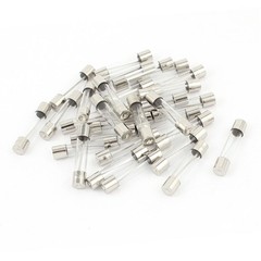 30Pcs 6x30mm 30A 250V Quick Blow Fast Acting Cartridge Glass Tube Fuse