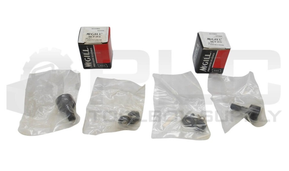 LOT OF 2 NEW MCGILL MCF 19 S CAM FOLLOWER 3/4″ *READ*