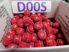 NEW 178-Pack MBI Mar-Bal Electrical High Voltage Insulator 1-3/8″ x 1-3/4″ T5