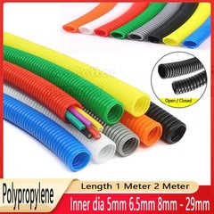 PP Polypropylene Corrugated Hose Cable Protection Tube Auto Car Harness Casing