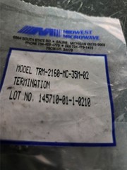 Midwest Microwave TRM‑2160‑MC‑35M‑02 3.5mm 50Ω RF Termination DC–26.5 GHz NEW