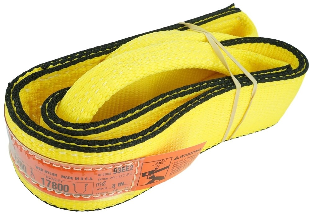 E1-0901, WEAR FLEX SLINGS, Sling, Web, Choker, Nylon, Twi