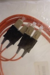 Unbranded – 2 Meter MultiMode Duplex Fiber Optic Cable – FCD6ASCD / X0008T6ZDZ