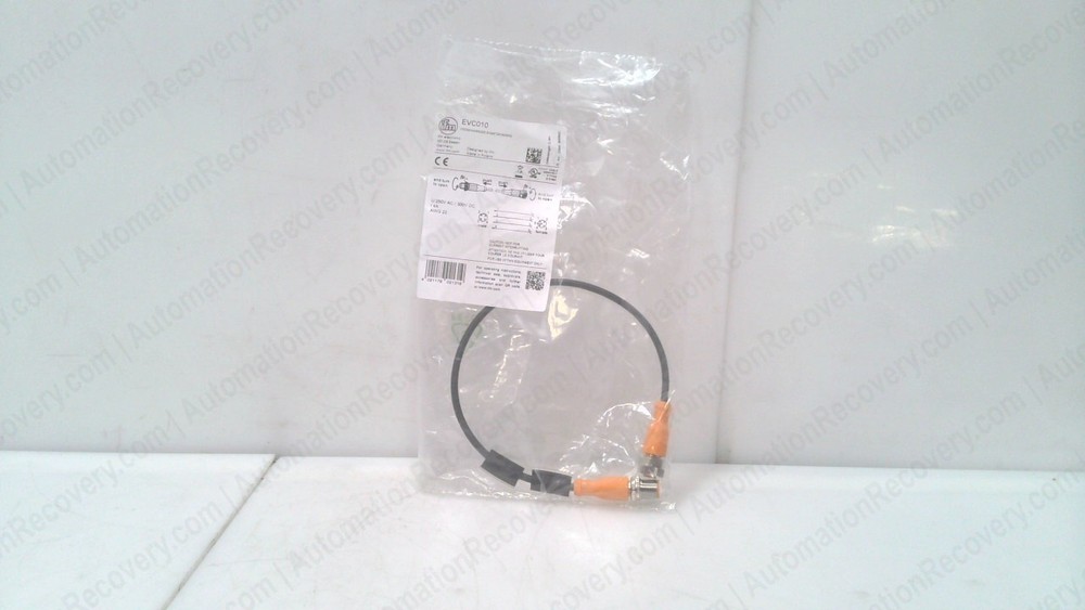 IFM EVC010, PATCHCORD, 4 POLE/4 POLE, STRAIGHT/STRAIGHT, MALE/FEMALE, NE #341462