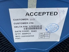 10pcs Delta LFE9249-R DATACOM TRANSFORMER, LAN APPLICATIONS, 1CT:1CT; 1CT:1CT