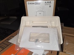 Atlas IED A-XLR Single XLR Audio Input Wall Plate