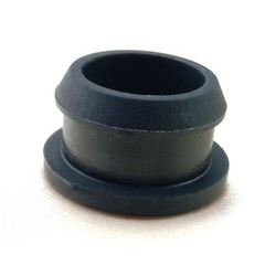 4mm-50mm Black Silicone Rubber Snap-in Wiring Grommets Open Blind Plugs Bushing