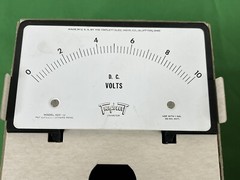TRIPLETT 420-U Unimeter Dial Component Unit DC 0-10 Volts,1000 O/V, Gauge Panel