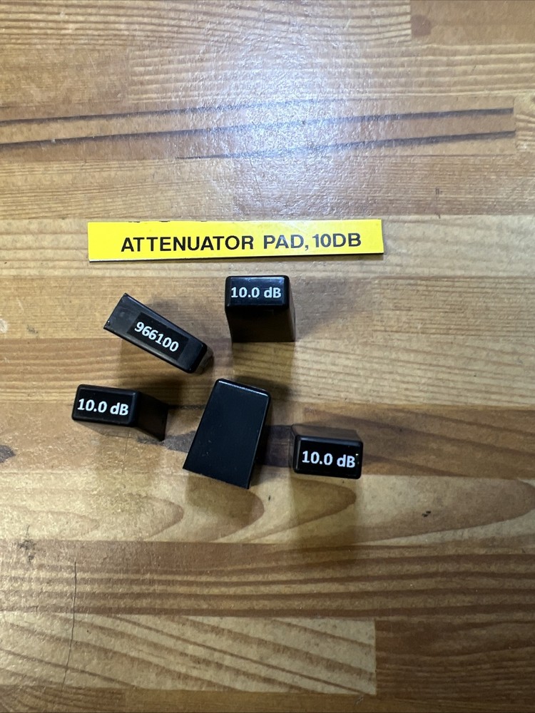 5 Pack- 966100 Fixed Audio Attenuator 10.0DB Fixed Pad