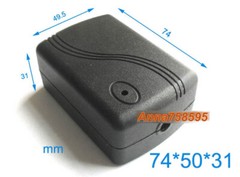 US Stock 6pcs DIY B74x50x31mm New Black Plastic Project Box Electronic Case