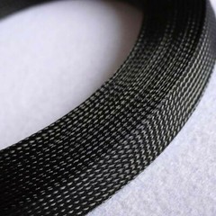 Black PET Expandable Braided Wire Cable Sleeve Sheathing Tube Protection 4~16mm