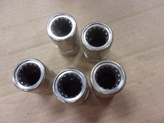 (5) 20 mm Push to Connect Pipe Hose Union Line Legrand TKT20 Tilok Tube TAZ20
