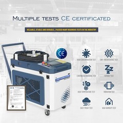 1500Watt Laser Cleaning Machine for Removing Metal Rust and Paint Oxidation