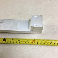 Silver Plated Copper Bus Bar – 17″ Long x 1-7/8″ Wide x 5/8″ Thick