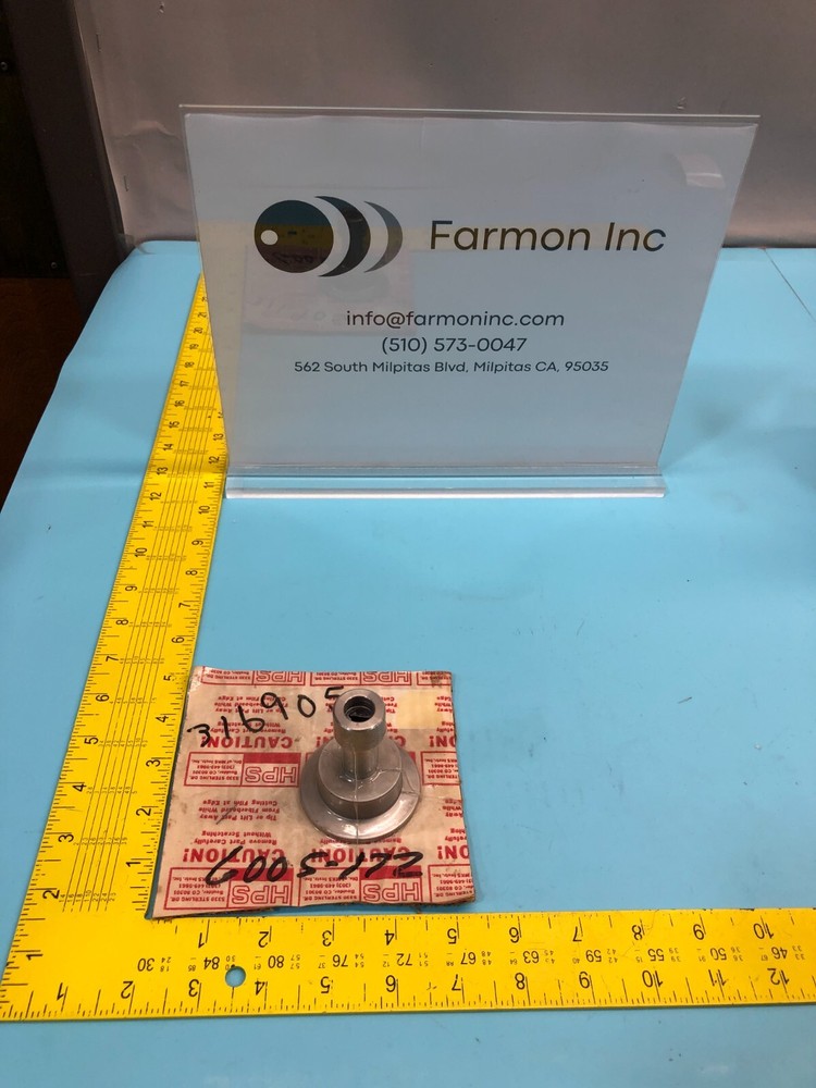 MKS/HPS 6005-172 ADAPTER KF-40 COMPRESSION PORT ISO-KF FLANGE SIZE NW-40, 191645