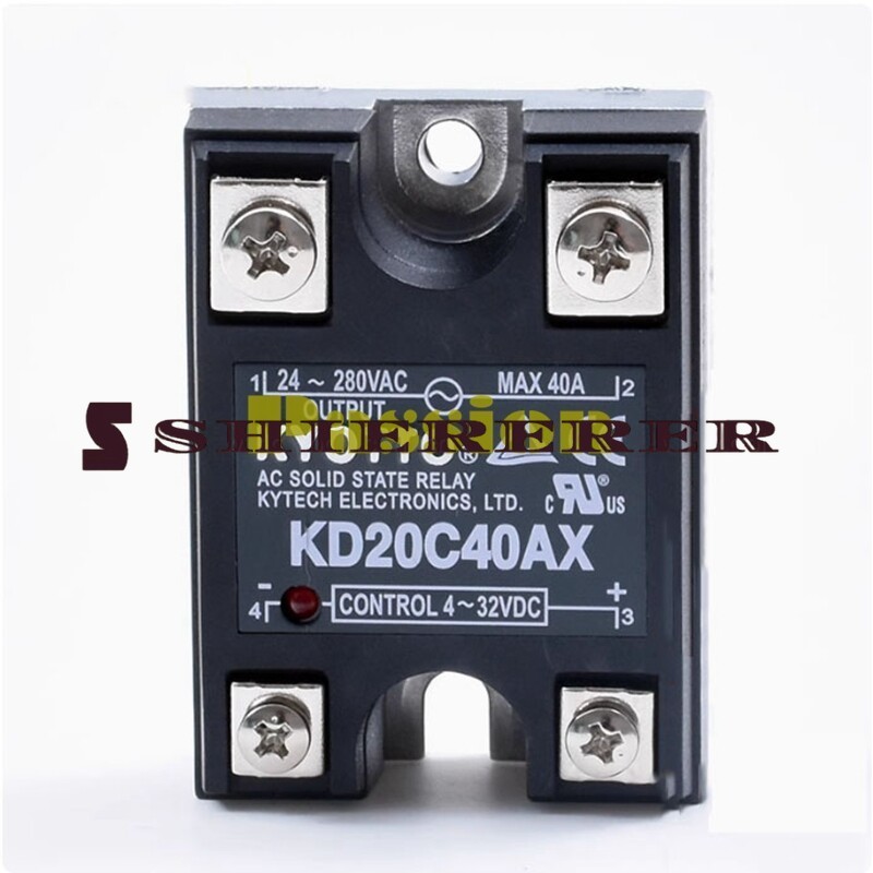 10PC NEW FOR KD20C40AX 24-280VAC 40A 4-32VDC Solid state relay