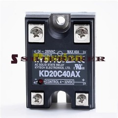 10PC NEW FOR KD20C40AX 24-280VAC 40A 4-32VDC Solid state relay