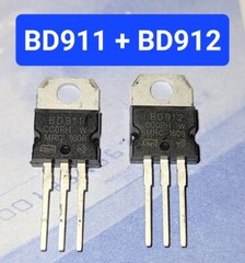 10PCS 5 Pairs Original ST BD911 BD912 TO-220, USA Fast Free shipping