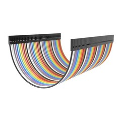 40PCS Dupont Wire Jumper Cables 10cm Female To Female 1P-1P For Arduino