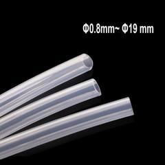 Clear Food Grade Tubing Φ0.8~19mm Silicone Rubber Hose Pipe For Peristaltic Pump