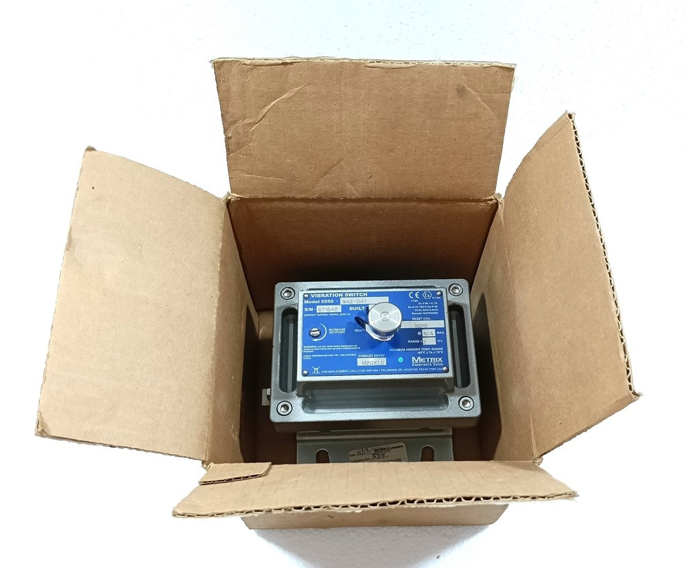 METRIX 5550-942-041 VIBRALERT MECHANICAL SWITCH VIBRATION SWITCH MODEL 5550