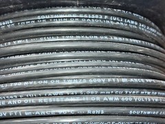 SOUTHWIRE MACHINE TOOL WIRE E51583F 14 AWG 600V LENGTH: 350 FT BLACK