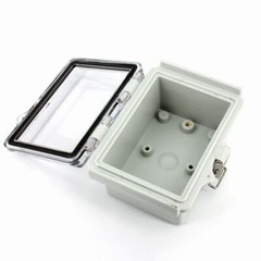 IP67 Waterproof Enclosure Electronic Case Clear Cover Hinged Lid Junction Box