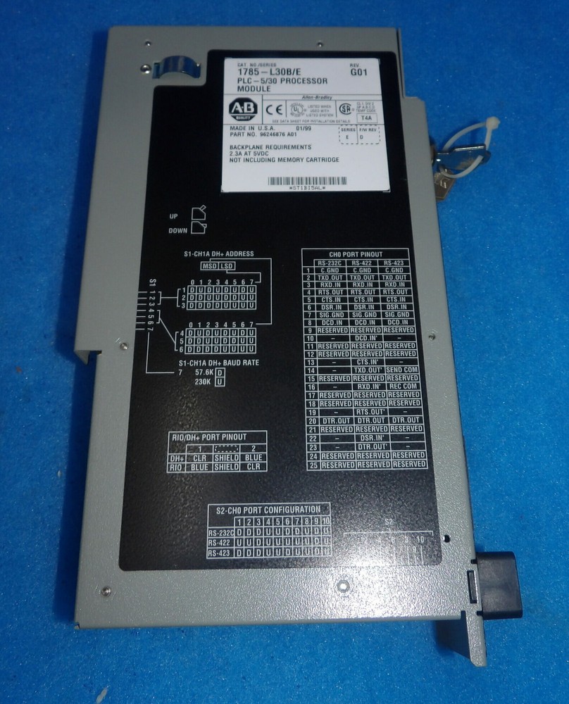 Allen Bradley 1785-L30B/E Enhanced PLC 5 Controller + 1 Year Warranty