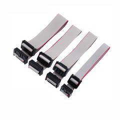 IDC Flat Ribbon Cable Assembly 2.54mm 6 10 16 20 40 64 Way Lead JTAG AVR ISP