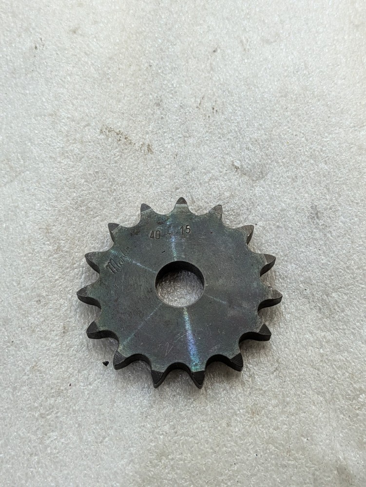Martin 40BS17 Roller Chain Sprocket #40 Chain 17 Tooth 1-1/8 in Bore B-Hub OEM