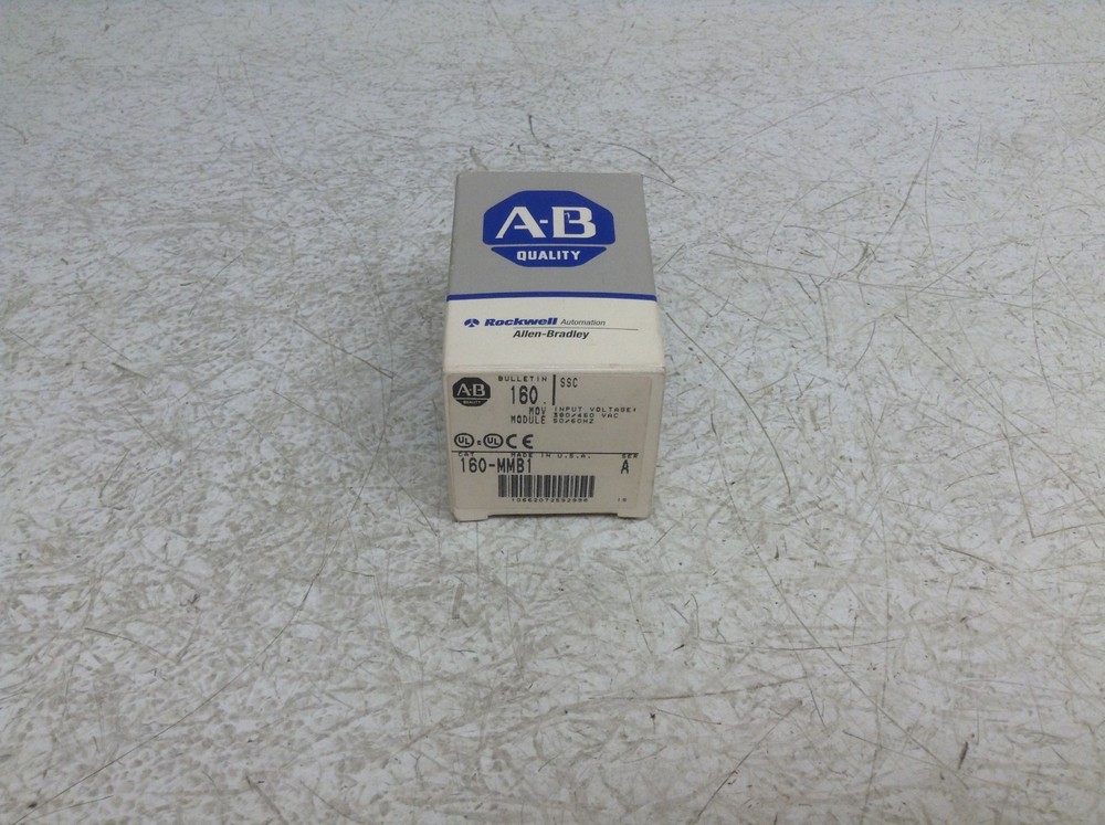 Allen Bradley 160-MMB1 Protective MOV Module Ser. A 380/460 VAC 160MMB1 New