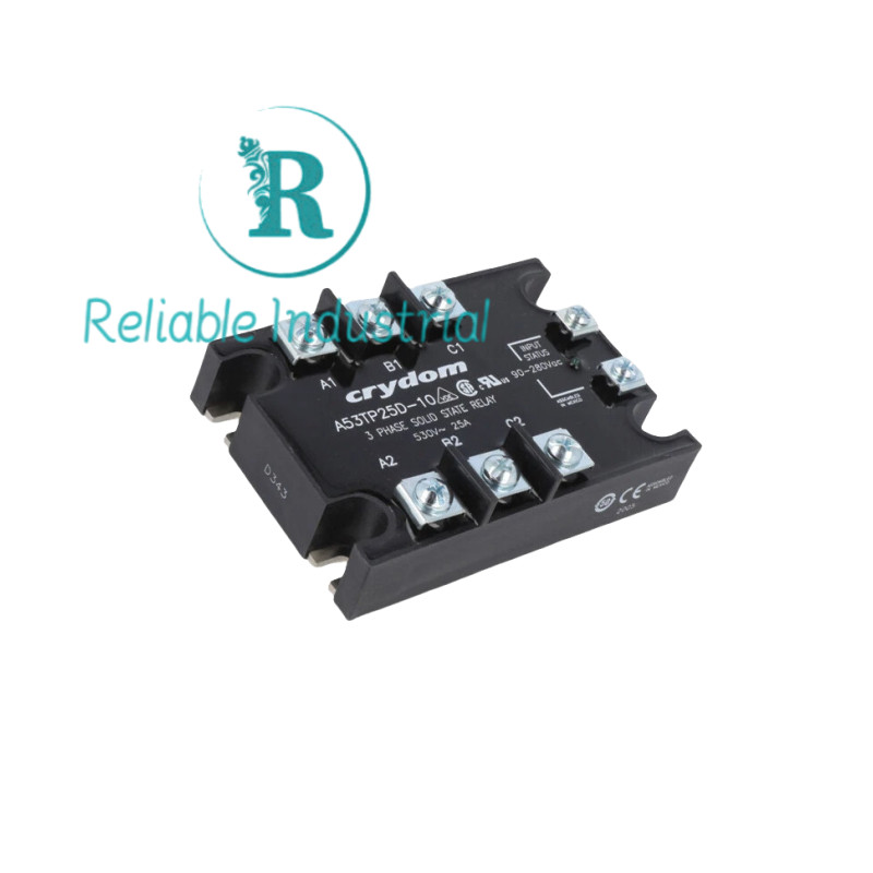1PCS NEW Crydom A53TP25D-10 PM IP00 3P-SSR 530VAC 25A 90-280V RN